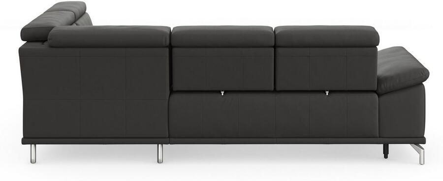 Sit&more Hoekbank Cabrio L-vorm B: 274 cm met zitdiepte- arm- & hoofdverstelling - Foto 7