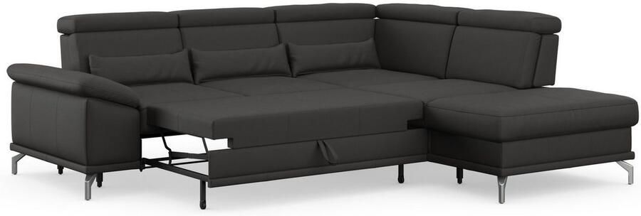 Sit&more Hoekbank Cabrio L-vorm B: 274 cm met zitdiepte- arm- & hoofdverstelling - Foto 12