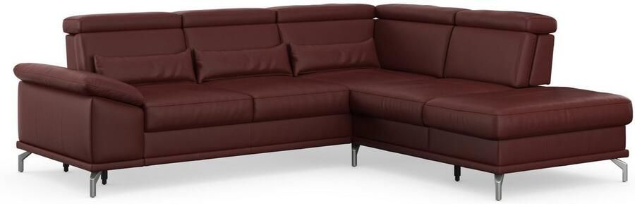 Sit&more Hoekbank Cabrio L-vorm B: 274 cm met zitdiepte- arm- & hoofdverstelling - Foto 11