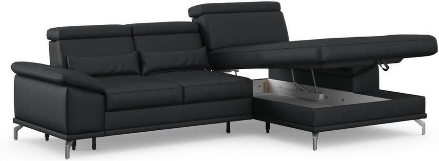 Sit&more Hoekbank Cabrio L-vorm met zitdiepteverstelling arm- en hoofdsteunverstelling - Foto 6