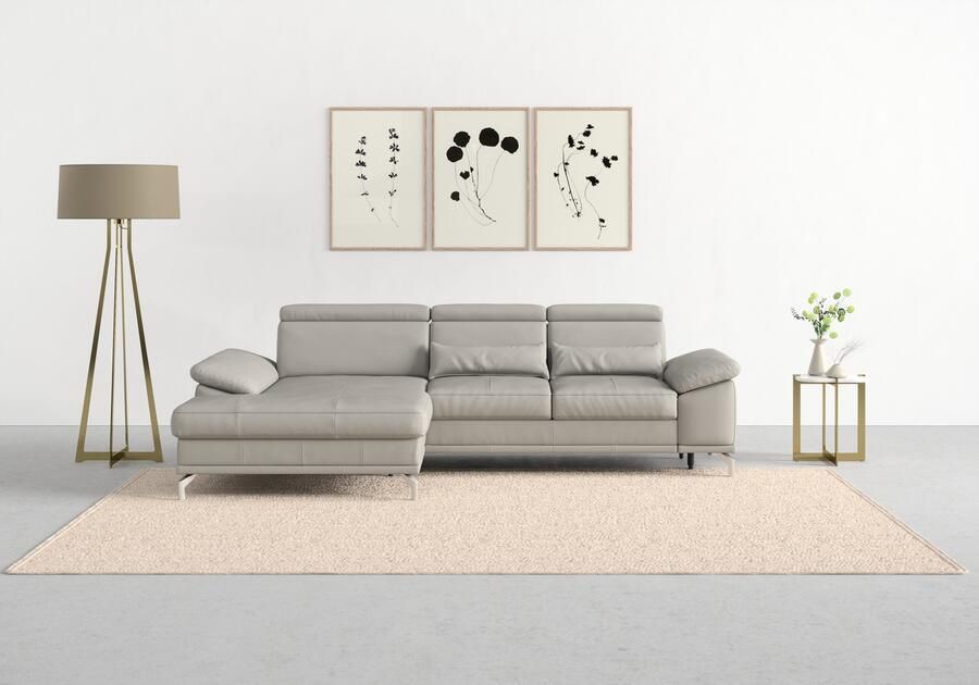 Sit&more Hoekbank Cabrio L-vorm met zitdiepteverstelling arm- en hoofdsteunverstelling - Foto 2