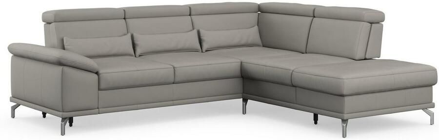 Sit&more Hoekbank Cabrio L-vorm B: 274 cm met zitdiepte- arm- & hoofdverstelling - Foto 7