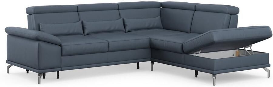 Sit&more Hoekbank Cabrio L-vorm B: 274 cm met zitdiepte- arm- & hoofdverstelling - Foto 11