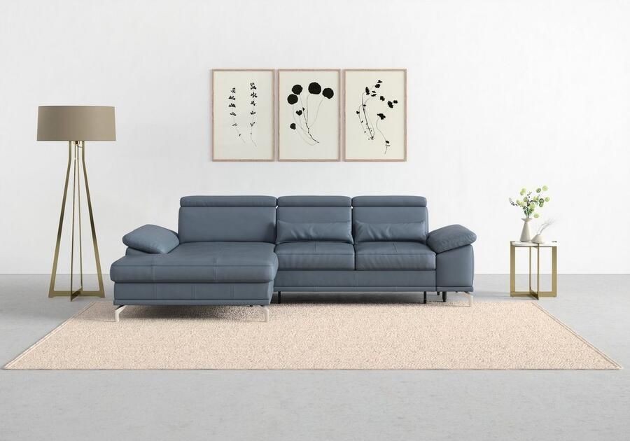 Sit&more Hoekbank Cabrio L-vorm met zitdiepteverstelling arm- en hoofdsteunverstelling - Foto 2