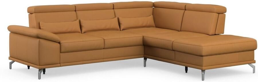 Sit&more Hoekbank Cabrio L-vorm B: 274 cm met zitdiepte- arm- & hoofdverstelling - Foto 10