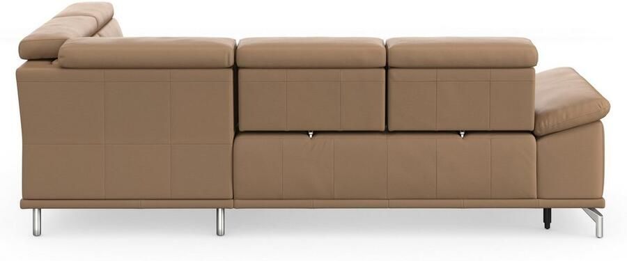 Sit&more Hoekbank Cabrio L-vorm B: 274 cm met zitdiepte- arm- & hoofdverstelling - Foto 5