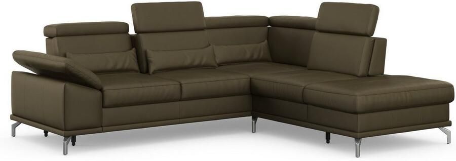 Sit&more Hoekbank Cabrio L-vorm B: 274 cm met zitdiepte- arm- & hoofdverstelling - Foto 9