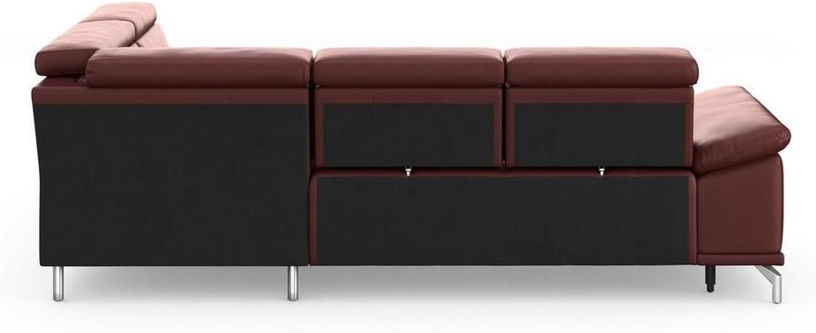 Sit&more Hoekbank Cabrio L-vorm B: 274 cm met zitdiepte- arm- & hoofdverstelling - Foto 7