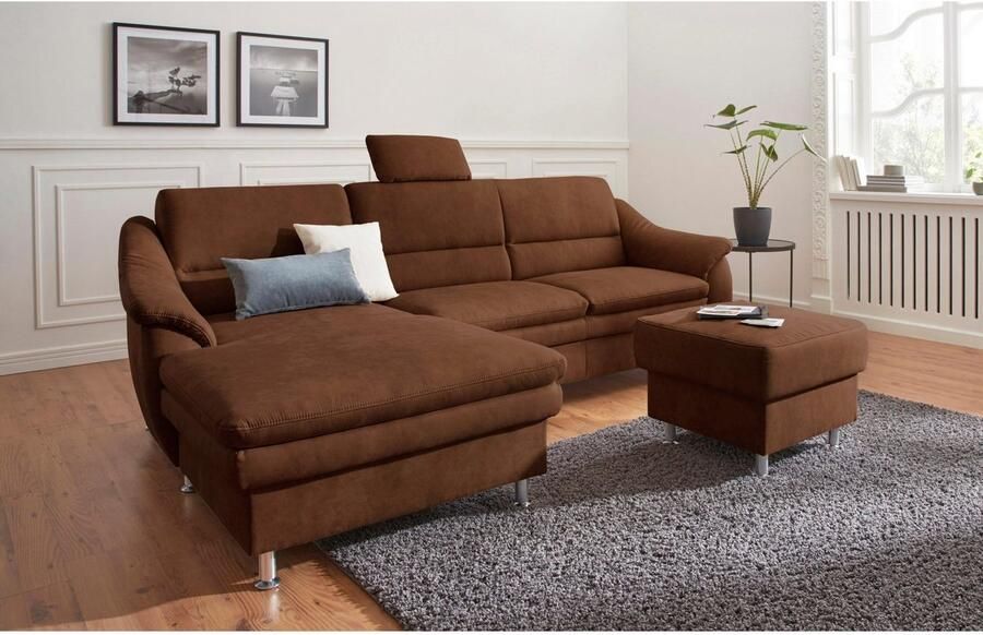 Sit&more Hoekbank Cardoso L-vorm met binnenvering naar keuze met slaapfunctie - Foto 3