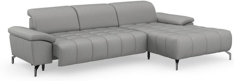 Sit&more Hoekbank Cool L-vorm naar keuze met verstelbare hoofdsteun en uittrekzitting motorisch - Foto 12