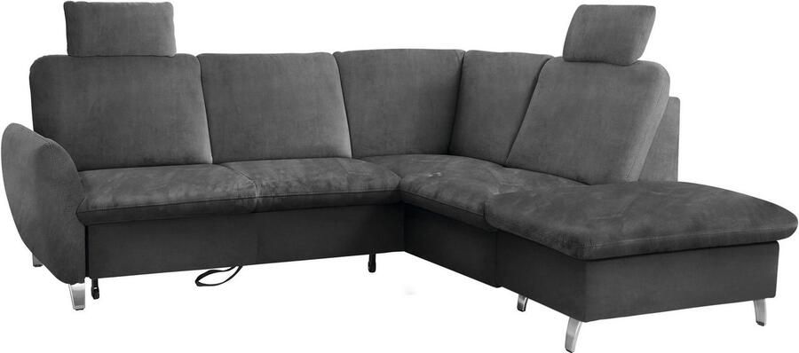 Sit&more Hoekbank Daytona L-vorm met binnenvering twee hoofdsteunen en naar keuze met slaapfunctie - Foto 8