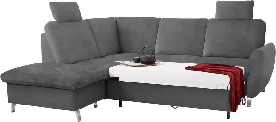 Sit&more Hoekbank Daytona L-vorm met binnenvering twee hoofdsteunen en naar keuze met slaapfunctie - Foto 6