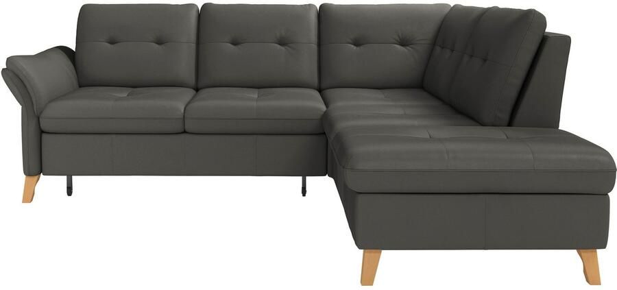 Sit&more Hoekbank Göteborg inclusief zitdiepteverstelling optioneel met bedfunctie & bedlade