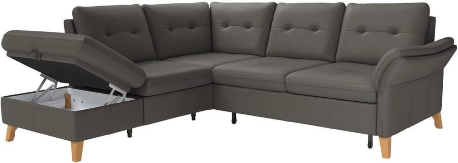 Sit&more Hoekbank Göteborg inclusief zitdiepteverstelling optioneel met bedfunctie & bedlade - Foto 5