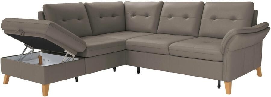 Sit&more Hoekbank Göteborg inclusief zitdiepteverstelling optioneel met bedfunctie & bedlade - Foto 5