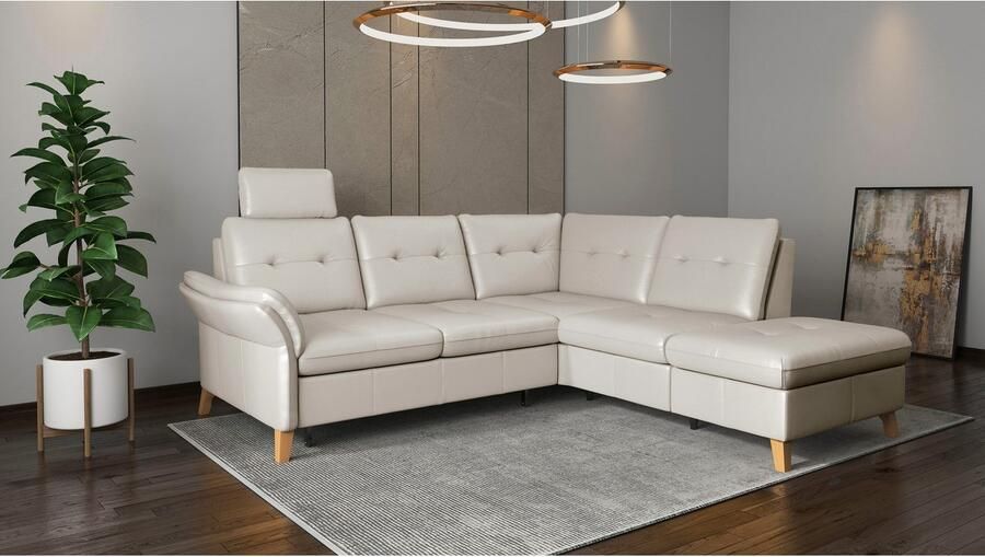 Sit&more Hoekbank Göteborg inclusief zitdiepteverstelling optioneel met bedfunctie & bedlade