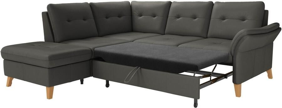 Sit&more Hoekbank Göteborg inclusief zitdiepteverstelling optioneel met bedfunctie & bedlade - Foto 4