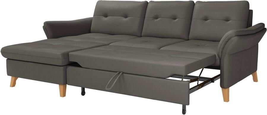 Sit&more Hoekbank Göteborg Zitdiepteverstelling en binnenvering naar keuze met slaapfunctie - Foto 7