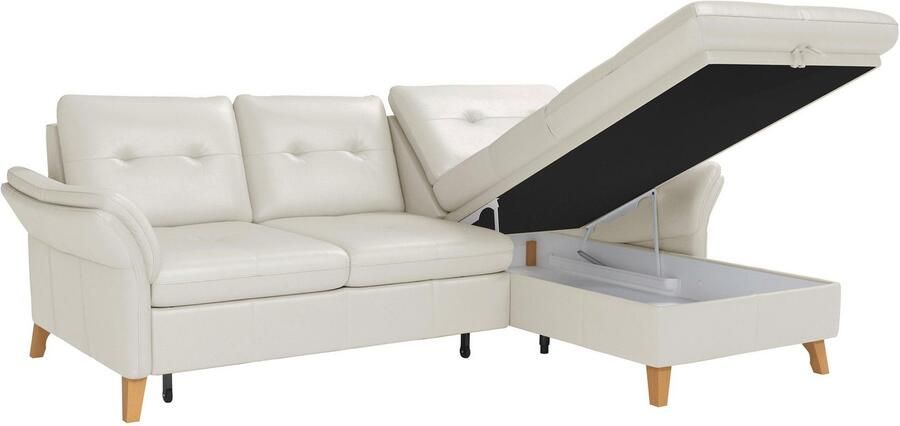 Sit&more Hoekbank Göteborg Zitdiepteverstelling en binnenvering naar keuze met slaapfunctie - Foto 5