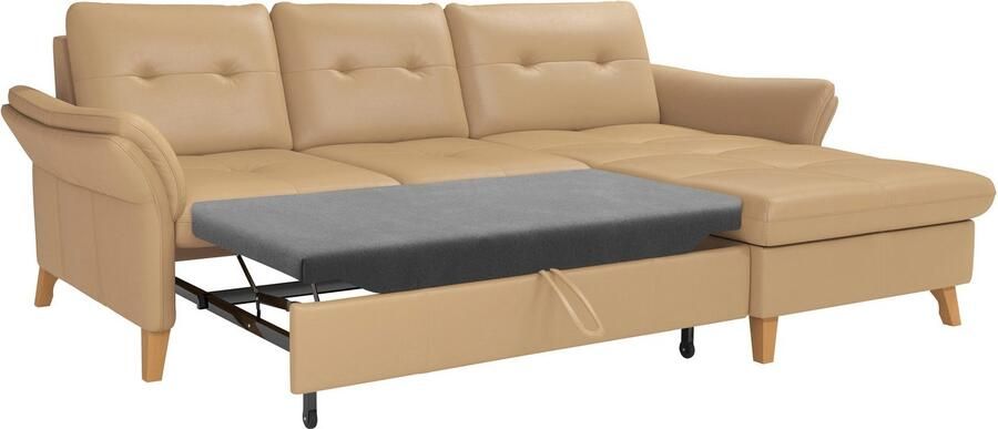 Sit&more Hoekbank Göteborg Zitdiepteverstelling en binnenvering naar keuze met slaapfunctie - Foto 7