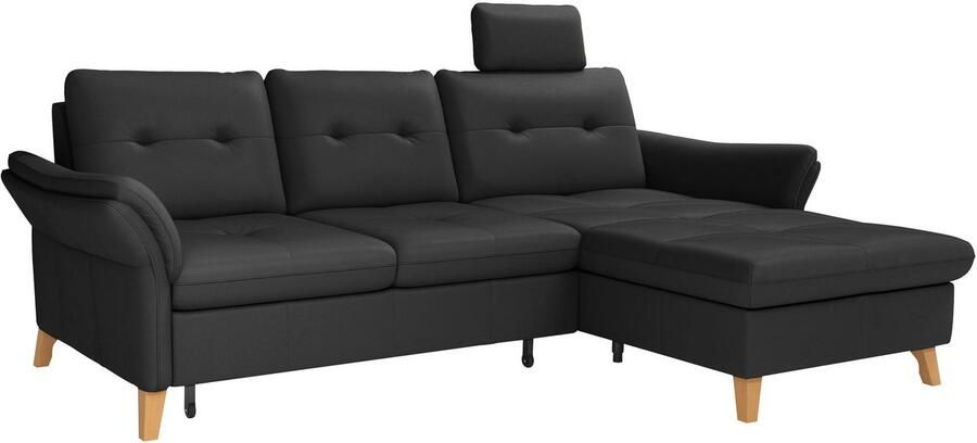 Sit&more Hoekbank Göteborg Zitdiepteverstelling en binnenvering naar keuze met slaapfunctie - Foto 5