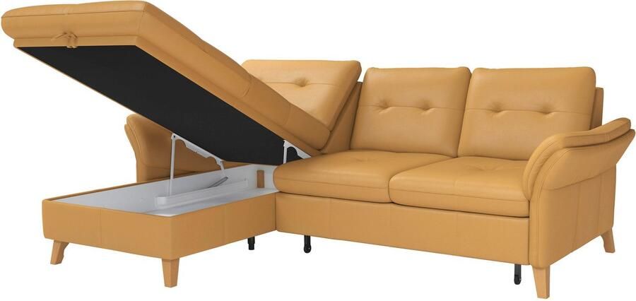 Sit&more Hoekbank Göteborg Zitdiepteverstelling en binnenvering naar keuze met slaapfunctie - Foto 5