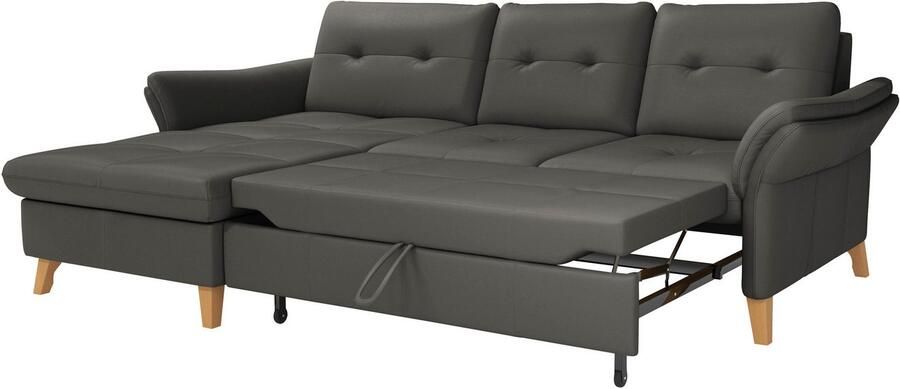 Sit&more Hoekbank Göteborg Zitdiepteverstelling en binnenvering naar keuze met slaapfunctie - Foto 7