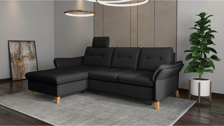 Sit&more Hoekbank Göteborg Zitdiepteverstelling en binnenvering naar keuze met slaapfunctie - Foto 3