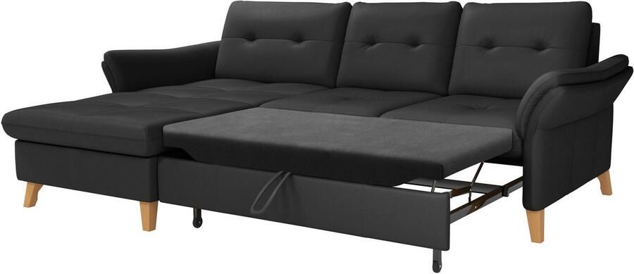 Sit&more Hoekbank Göteborg Zitdiepteverstelling en binnenvering naar keuze met slaapfunctie - Foto 6