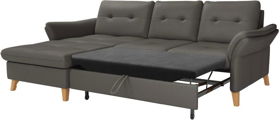 Sit&more Hoekbank Göteborg Zitdiepteverstelling en binnenvering naar keuze met slaapfunctie - Foto 6