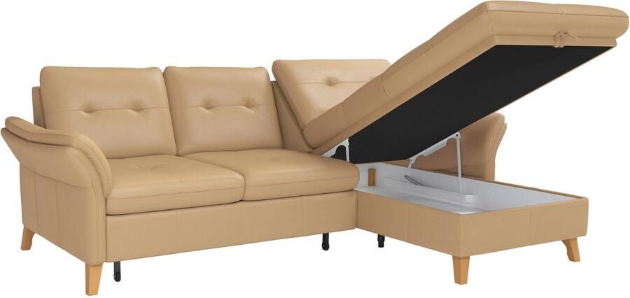 Sit&more Hoekbank Göteborg Zitdiepteverstelling en binnenvering naar keuze met slaapfunctie - Foto 5