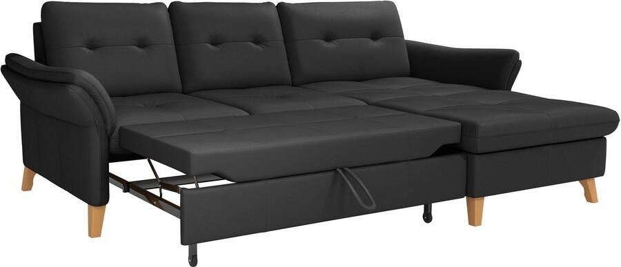 Sit&more Hoekbank Göteborg Zitdiepteverstelling en binnenvering naar keuze met slaapfunctie - Foto 6