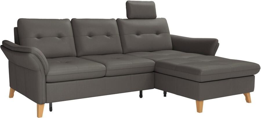 Sit&more Hoekbank Göteborg Zitdiepteverstelling en binnenvering naar keuze met slaapfunctie - Foto 6