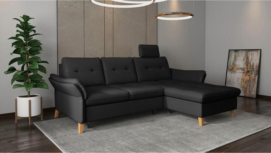 Sit&more Hoekbank Göteborg Zitdiepteverstelling en binnenvering naar keuze met slaapfunctie - Foto 3