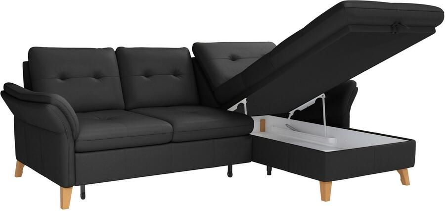 Sit&more Hoekbank Göteborg Zitdiepteverstelling en binnenvering naar keuze met slaapfunctie - Foto 5