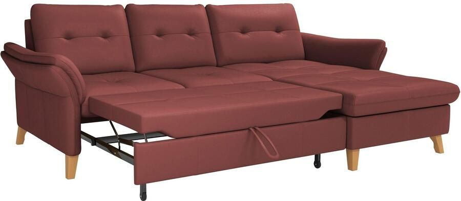 Sit&more Hoekbank Göteborg Zitdiepteverstelling en binnenvering naar keuze met slaapfunctie - Foto 6