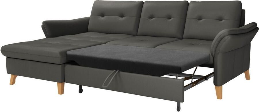 Sit&more Hoekbank Göteborg Zitdiepteverstelling en binnenvering naar keuze met slaapfunctie - Foto 6