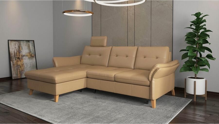 Sit&more Hoekbank Göteborg Zitdiepteverstelling en binnenvering naar keuze met slaapfunctie - Foto 3