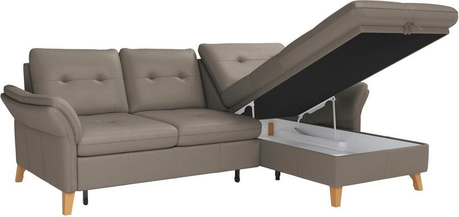 Sit&more Hoekbank Göteborg Zitdiepteverstelling en binnenvering naar keuze met slaapfunctie - Foto 5