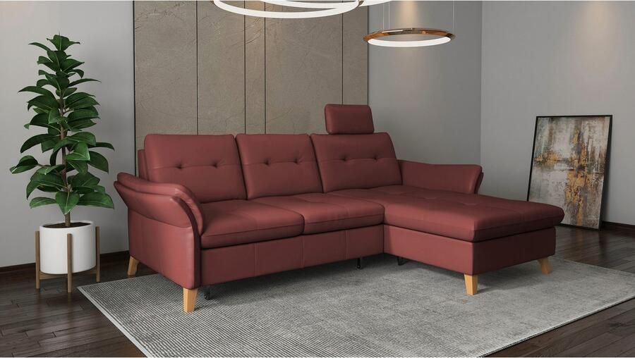 Sit&more Hoekbank Göteborg Zitdiepteverstelling en binnenvering naar keuze met slaapfunctie - Foto 3