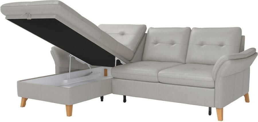 Sit&more Hoekbank Göteborg Zitdiepteverstelling en binnenvering naar keuze met slaapfunctie - Foto 5