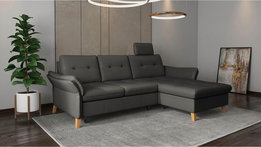 Sit&more Hoekbank Göteborg Zitdiepteverstelling en binnenvering naar keuze met slaapfunctie - Foto 3