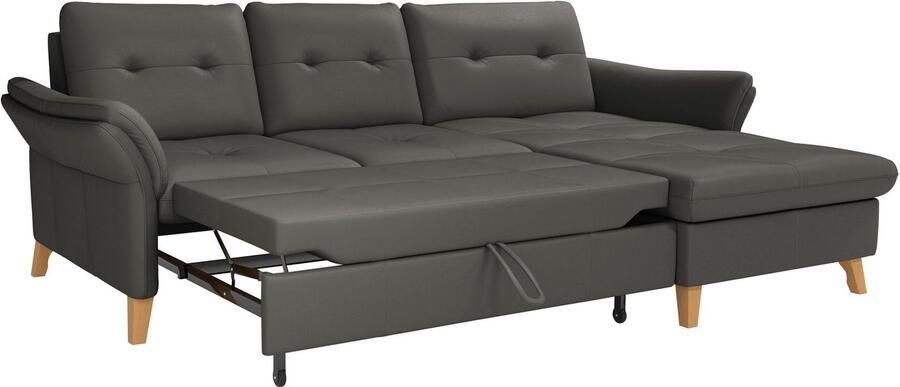 Sit&more Hoekbank Göteborg Zitdiepteverstelling en binnenvering naar keuze met slaapfunctie - Foto 6