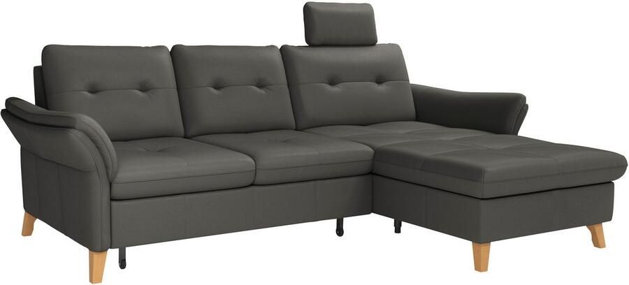 Sit&more Hoekbank Göteborg Zitdiepteverstelling en binnenvering naar keuze met slaapfunctie - Foto 6