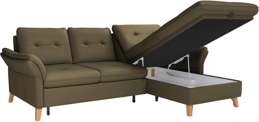 Sit&more Hoekbank Göteborg Zitdiepteverstelling en binnenvering naar keuze met slaapfunctie - Foto 5