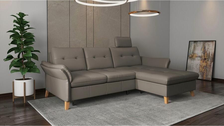 Sit&more Hoekbank Göteborg Zitdiepteverstelling en binnenvering naar keuze met slaapfunctie - Foto 3