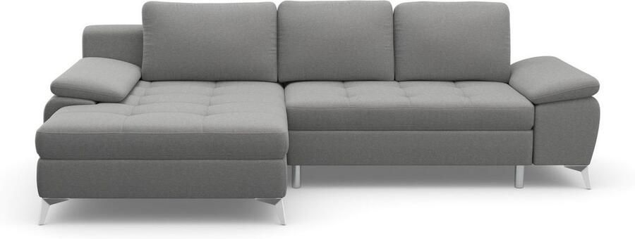 Sit&more Hoekbank Latigo L-vorm met récamier naar keuze met slaapfunctie en bedkist - Foto 8