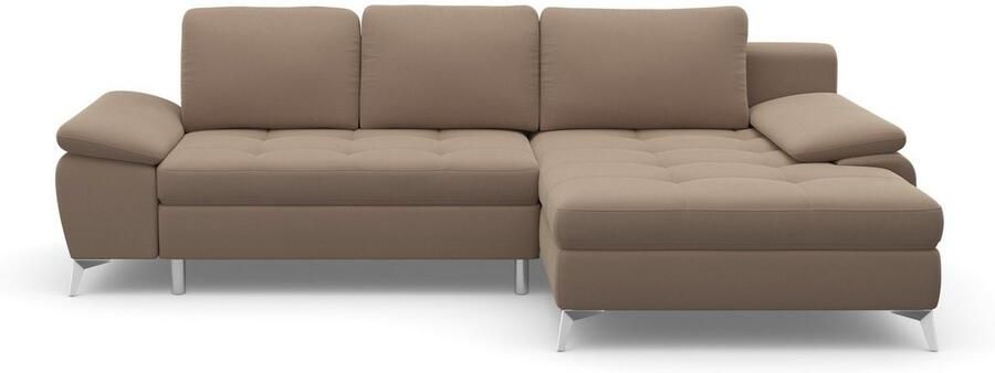 Sit&more Hoekbank Latigo L-vorm met récamier naar keuze met slaapfunctie en bedkist - Foto 7