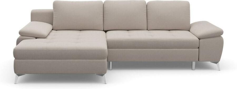Sit&more Hoekbank Latigo L-vorm met récamier naar keuze met slaapfunctie en bedkist - Foto 6