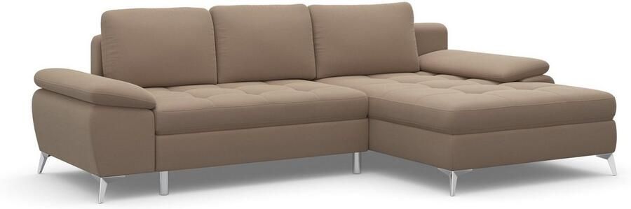 Sit&more Hoekbank Latigo L-vorm met récamier naar keuze met slaapfunctie en bedkist - Foto 9